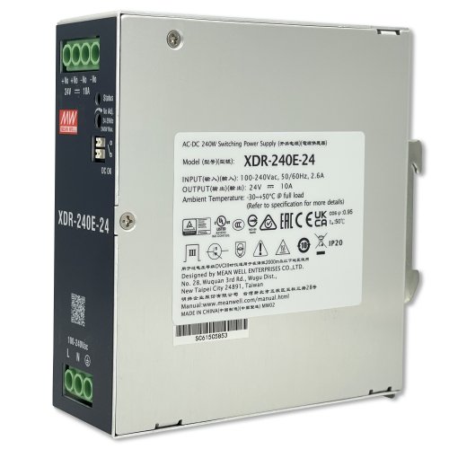 Блок питания Mean Well 240W 10A 48V XDR-240E-24