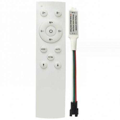 Контроллер LT SPI smart run 12-24V для адресной ленты с пультом 073102