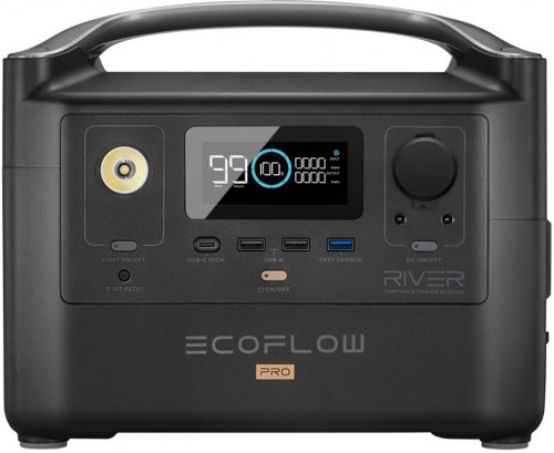 Зарядная станция EcoFlow RIVER Pro 720 Вт/ч EFRIVER600PRO-EU