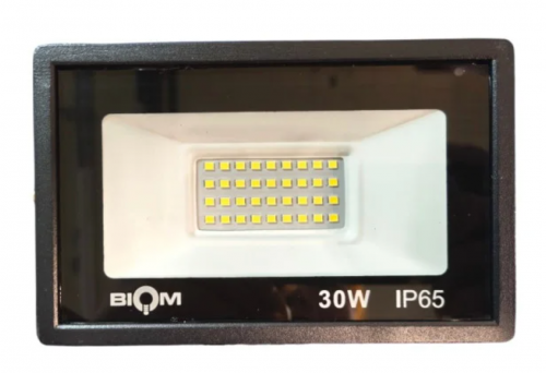 LED прожектор Biom 30W 6200К IP65 220V S6-SMD-30-Slim 6200K 28058