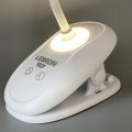 Настільна LED лампа акумуляторна Lebron L-TL-7506WH гнучка 5W 3000-6500K білий 15-13-52 Настільна LED лампа акумуляторна Lebron L-TL-7506WH гнучка 5W 3000-6500K білий 15-13-52