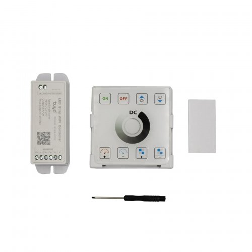 Диммер с сенсорной панелью Prolum 5-24V 18A Wi-Fi TUYA HomeLink 404017