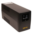 ДБЖ безперервної дії Gear 1500VA LCD metal RJ45+USB GU-1500MLCD