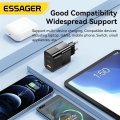Сетевое зарядное устройство Essager Pinchen 33W USB A+TYPE C black ep-33