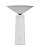 Настольная LED лампа аккумуляторная Kloodi 5W 2700K/4000K/6500K IP20 белый TA-5V RIO CCT WH