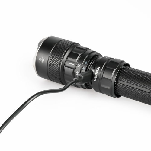 Портативный тактический светодиодный аккумуляторный фонарик Videx VLF-AT255RG 2000Lm 5000K IP68 
