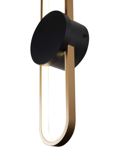 Світильник настінний бра Goldlux Florentyna 24W 4000K IP20 золото 333933