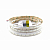 LED лента Rishang SMD2835 120шт/м 8.6W/м IP68 24V (4000K) RDA0C0TC-B 14274