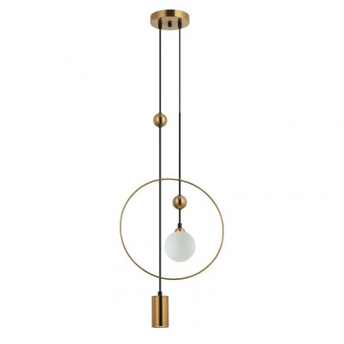 Люстра Italux Trosti G9+GU10 IP20 латунь PND-428892-BRO