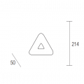 LED светильник фасадный Horoz ANGEL-11 11W 4200К IP54 настенный 076-077-0011-010