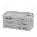 Аккумуляторная батарея Gemix GEL Series AGM 12В 150Ah gray GL12-150