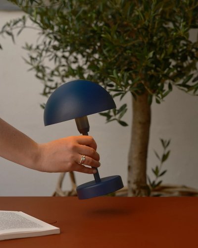 Настільна LED лампа Nordlux Ellen To-Go акумуляторна вулична 2.8W 3000K IP44 синій 2418015023
