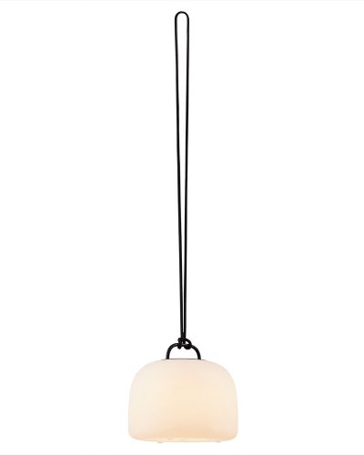 Настольная LED лампа Nordlux Kettle аккумуляторная уличная 5W 2700K IP65 USB черный 2018003003