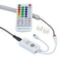 Контроллер AVT для смарт неона IR-Wi-Fi RGBW 5-24V IP44 с режимом Music с пультом 38 кнопок 1022095