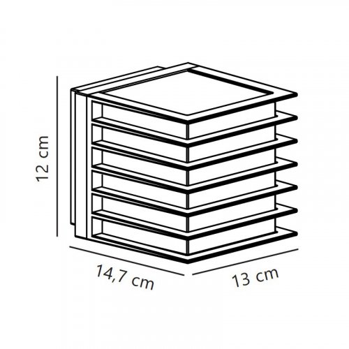 Вуличний світильник Nordlux Fluctus E27 IP44 2318211003