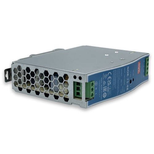 Блок питания на DIN-рейку Mean Well 75W 1.6A 48V NDR-75-48