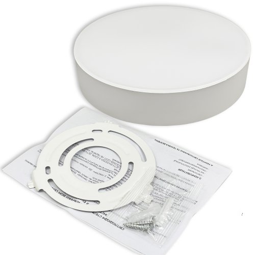 LED світильник накладний Biom 12W 5000К IP40 круглий білий NL-1-R12-W-5 25787