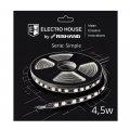 LED лента ElectroHouse Simple SMD2835 60шт/м 4.5W/м IP33 12V 6500K EH-STR3RS12