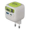 Мережевий зарядний пристрій HAVIT UC253 GaN 65W USB-A+USB-C з кабелем USB-C HV-UC253-GYGN