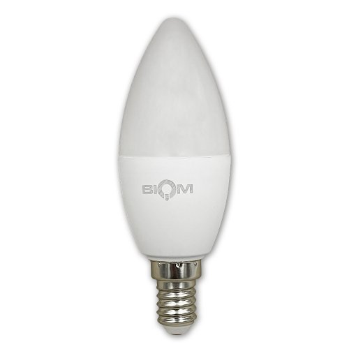 Світлодіодна LED лампа Biom свічка 9W E14 4500K BT-589 12231