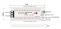 Контроллер Prolum TUYA для подсветки ступеней + SPI поручни 30A 5-24V ZigBee MS032Z 404036