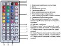 Контролер LT RGB IR 6A 72w для світлодіодної стрічки з пультом 71012 Контролер LT RGB IR 6A 72w для світлодіодної стрічки з пультом 71012
