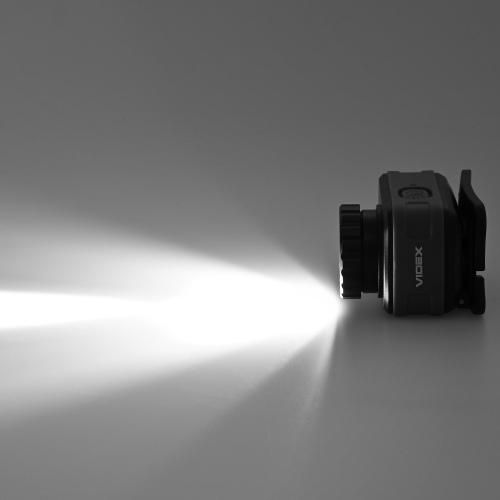 Налобний світлодіодний акумуляторний LED ліхтар Videx 500Lm 5000K IP65 VLF-H046Z