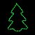 Led гірлянда DELUX Motif Christmas tree 100шт 0,6х0,45м зелений 90012986