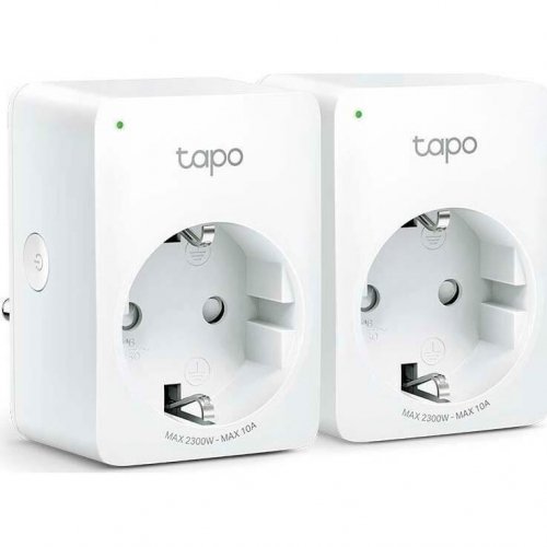 Умная Smart Wi-Fi розетка Tapo TP-LINK белая P100(2-PACK)