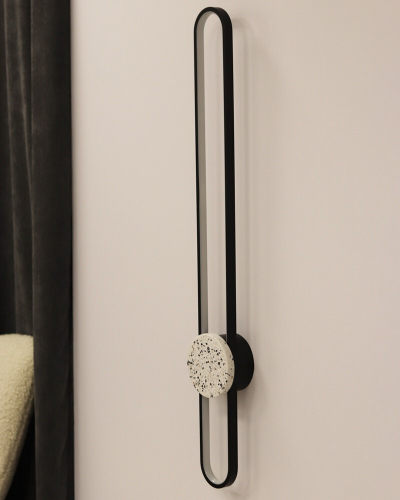 Світильник настінний бра Goldlux Florentyna 24W 4000K IP20 чорний 333926