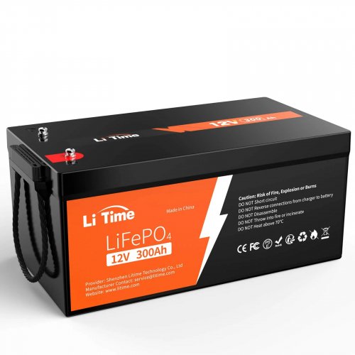 Аккумуляторная батарея литиевая LiTime LiFePO4 12V 300Ah (3840Wh) 12V300Ah