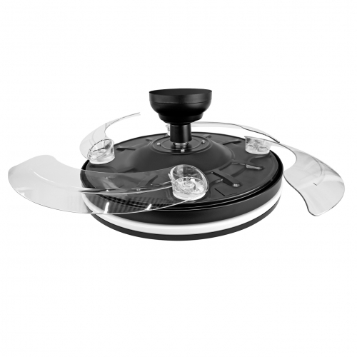 LED светильник Videx CLF01 60W 3000/4200/6000K с вентилятором черный VL-CLF01-60CB