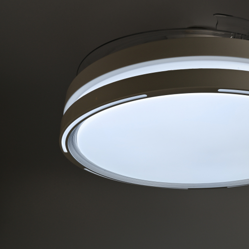 LED светильник Videx CLF06 60W 3000/4200/6000K с вентилятором белый VL-CLF06-60CW