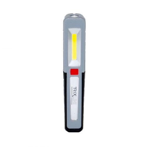 Портативный светодиодный фонарик Евросвет LED TR 340 3W серый на батарейках 000058403
