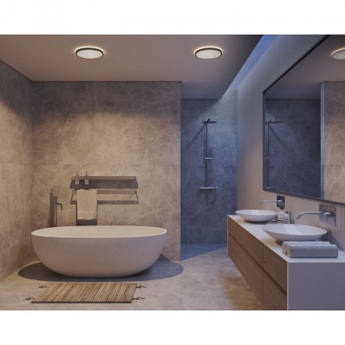 LED світильник накладний Nordlux Oja 14.5W 3000-4000K IP54 коло чорний 2015026103