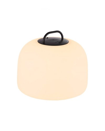 Настольная LED лампа Nordlux Kettle аккумуляторная уличная 7W 2700K IP65 USB черный 2018013003