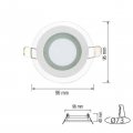 LED світильник Horoz "Clara-6" 6W 4200К 016-016-0006-030 LED світильник Horoz "Clara-6" 6W 4200К 016-016-0006-030