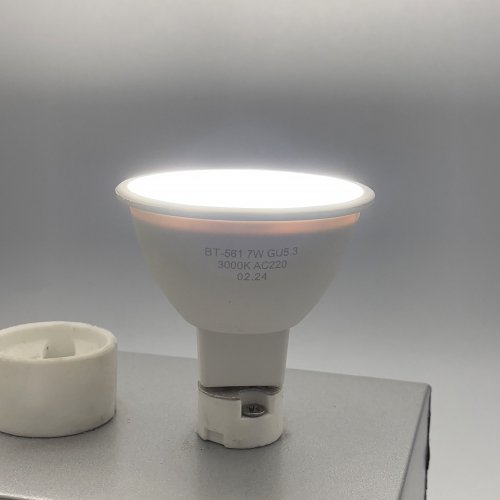 Світлодіодна LED лампа Biom MR16 7W GU5.3 3000K BT-561 5425