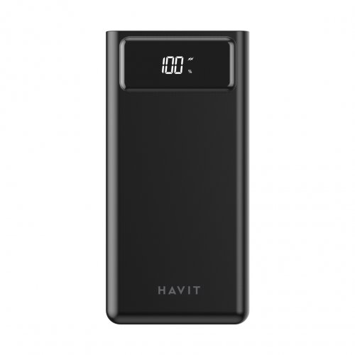 Портативное зарядное устройство (повербанк) HAVIT HV-PB56 Black 40000mAh