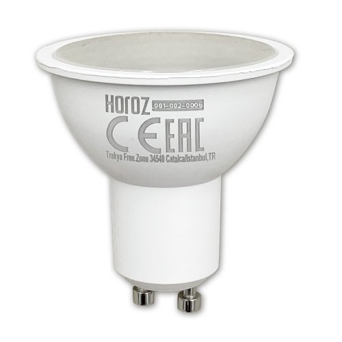 LED лампа Horoz PLUS-6 6W GU10 6400K 001-002-0006-011