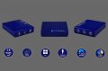 3D світильник "Лента Мебіуса 3" з пультом+адаптер+батарейки (3ААА) 07-006