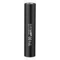 Портативный светодиодный фонарик Eurolamp 2W 6000K battery+USB черный FLASH-2W(black)