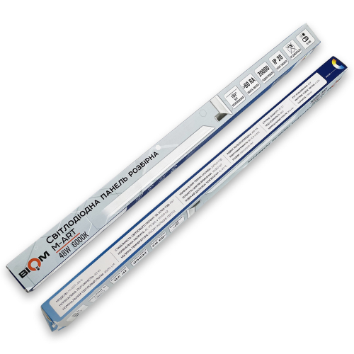Світлодіодна LED панель Biom ART 48W 6000K рамка М-ART-48-6