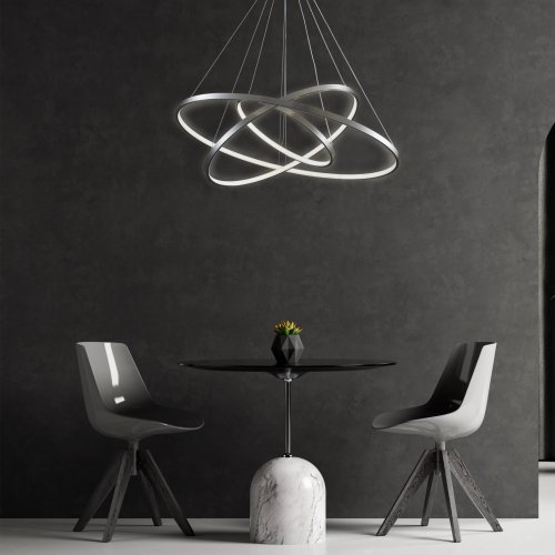 Люстра Goldlux Lea LED 3x60W 4000K никель 330048 Люстра Goldlux Lea LED 3x60W 4000K никель 330048