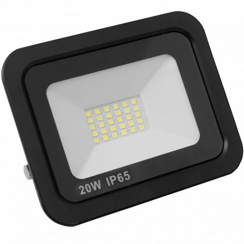 LED прожектор Eurolamp с радиатором NEW LED SMD 20W 6000К IP65 LED-FL-20/6(black)