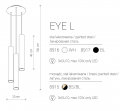 Підвісний світильник Nowodvorski EYE BRASS III ZWIS L 8915