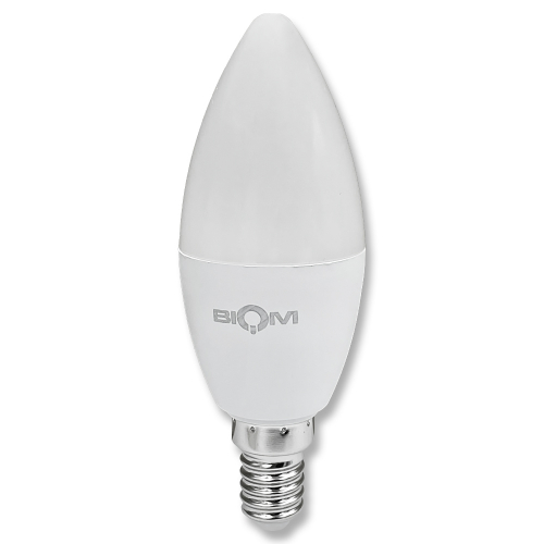 Світлодіодна LED лампа Biom свічка 10W E14 4500K BT-708 23983