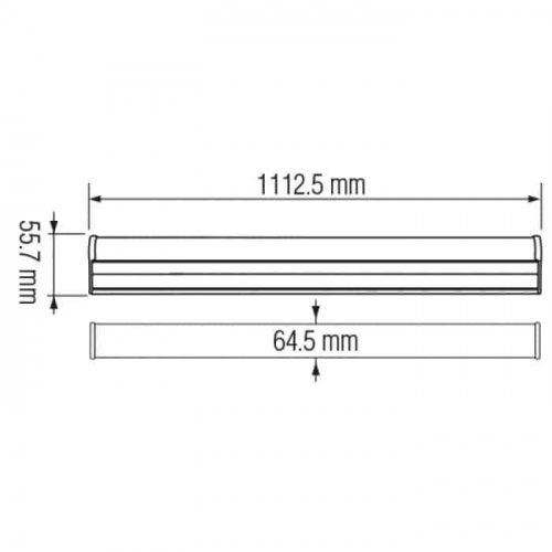 LED світильник лінійний Horoz PROLINE-40 40W 6400К IP65 400-002-131