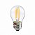 LED лампа Horoz Filament BALL-6 6W E27 2700K 001-089-0006-040