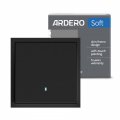 Выключатель Ardero EV111L-B Soft с подсветкой черный 8700